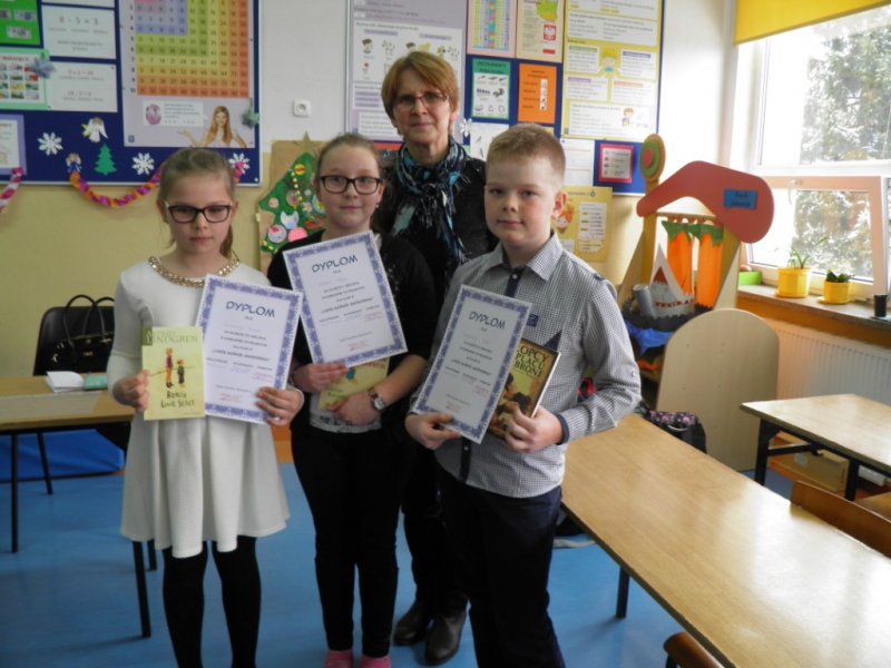 Konkurs czytelniczy dla klas III